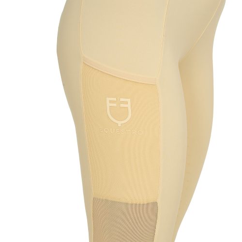 Női teljes tapadós leggings perforált betétekkel