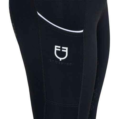 Lányok karcsú illeszkedésű tapadó leggings logo-val