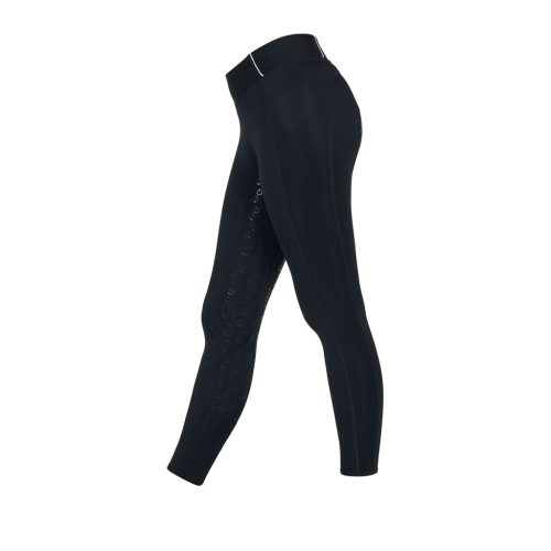 Lányok slim fit grip leggings logóval
