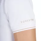 Equestro Férfi edzőpóló kontrasztos részletekkel