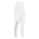 Női slim fit leggings mikro hálós betétekkel
