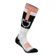 Technikai és lélegző anyagú zokni logóval