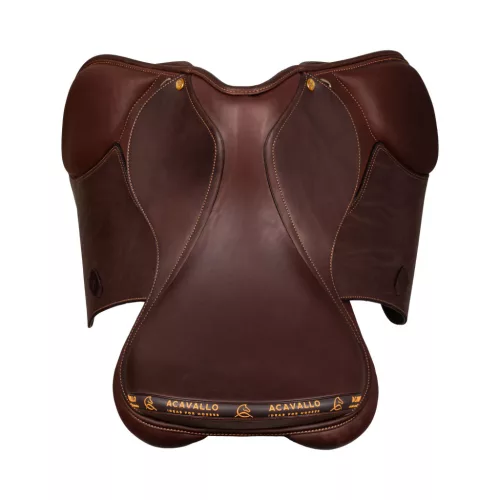Bernini univerzális nyereg latex panelekkel, 16,5", sötét barna
