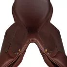 Bernini univerzális nyereg latex panelekkel, 16,5", sötét barna