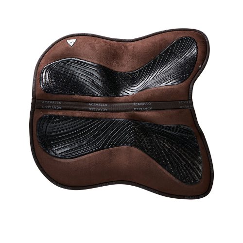 Acavallo gél-memóriahab nyeregemelő - 3, barna