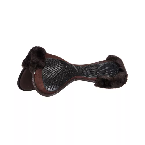 Pad MF-S JCCS-S CW-CS Suede Cut-out Sheepskin Gel Grip Flat - Barna