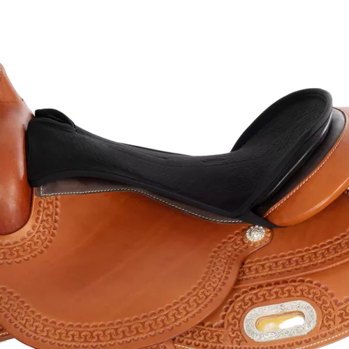 Acavallo standard nyereg védő western gél-in Dri-lex 10mm, fekete