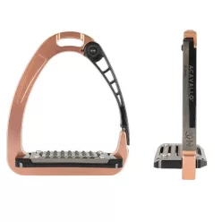 Acavallo Arena Alupro biztonsági kengyel, rosegold