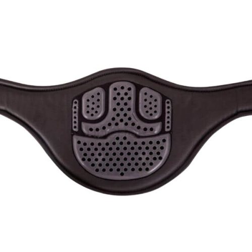 Acavallo zselés hasvédős heveder - 140 cm, fekete