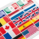 Zászló matricák szett Opera kengyelhez