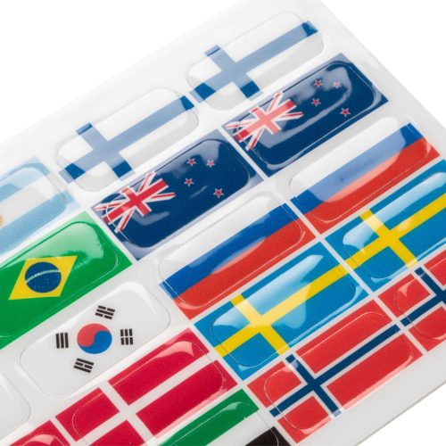 Zászló matrica szett Opera kengyelekhez