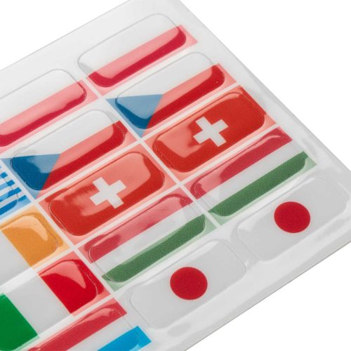 Zászló matrica szett Opera kengyelekhez