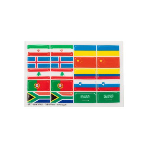 Zászló matrica szett Opera kengyelekhez