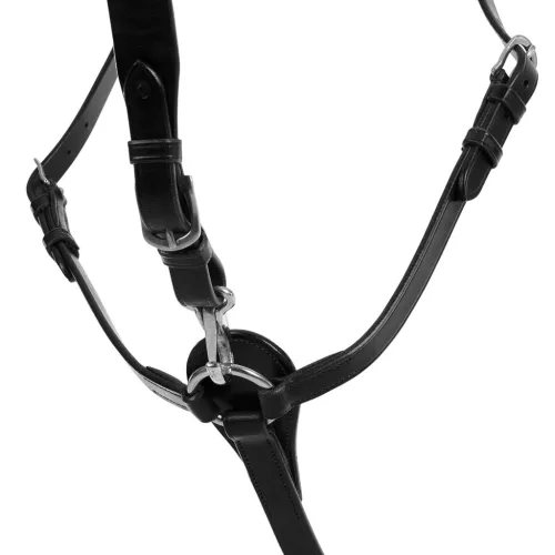 Acavallo Leather szügyelő - fekete, full