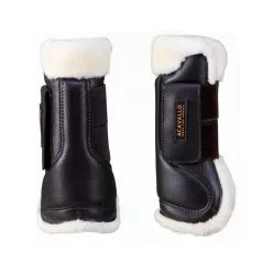 Acavallo Eco-Leather ínvédő, Póni, fekete