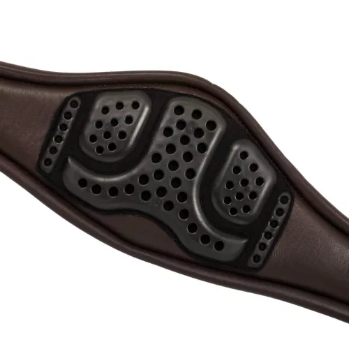 Anatómiai ugróheveder borjúbőrből, 140 cm, sötét barna