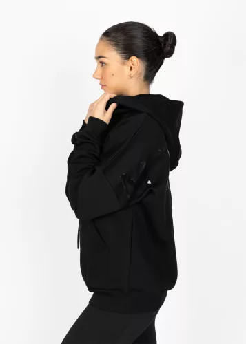 Maximilian Icon Oversized Hoodie (fekete), XXS