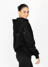 Maximilian Icon Oversized Hoodie (fekete), S