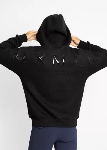Maximilian Icon Oversized Hoodie (fekete), S