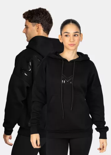 Maximilian Icon Oversized Hoodie, unisex (fekete), M