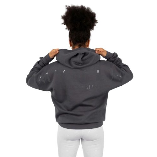 Maximilian Icon Oversized kapucnis pulóver - szürke, XS