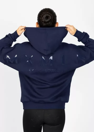 Maximilian Icon Oversized Hoodie (tengerészkék), XXS