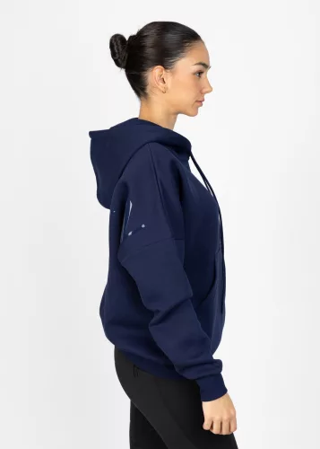 Maximilian Icon Oversized Hoodie (tengerészkék), XXS