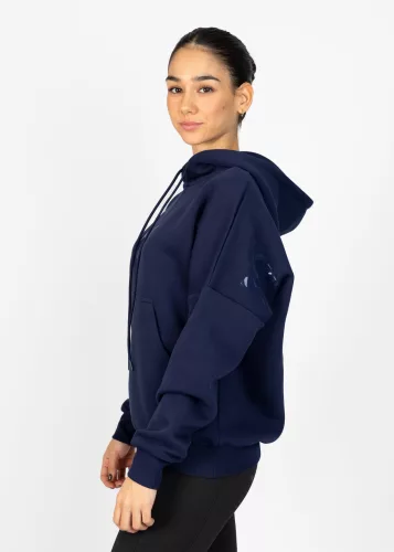 Maximilian Icon Oversized Hoodie (tengerészkék), XXS