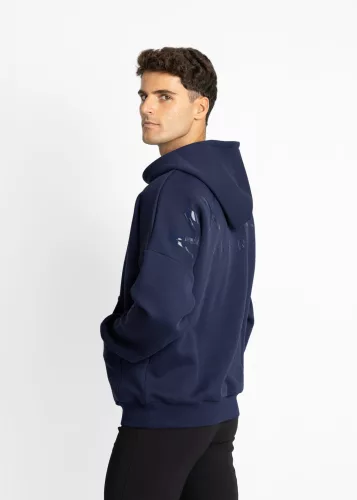 Maximilian Icon Oversized Hoodie (tengerészkék), XXS