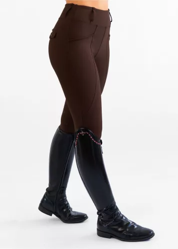 Maximilian Pro Lovas Leggings (csokoládé)