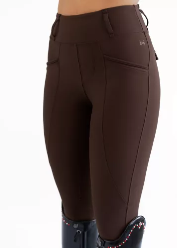 Maximilian Pro Lovas Leggings (csokoládé)