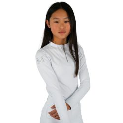   Maximilian YR gyerek hosszú ujjú lovaglófelső - sötétkék, 5XS