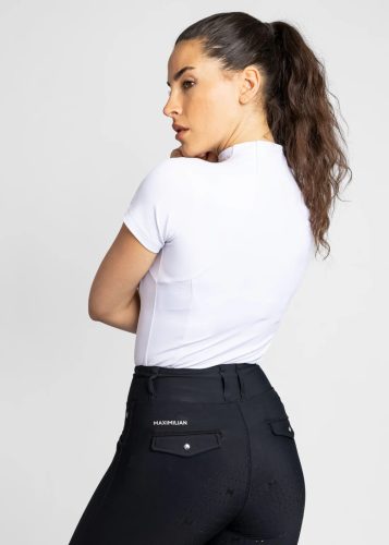 Maximilian rövid ujjú felső - fehér, M