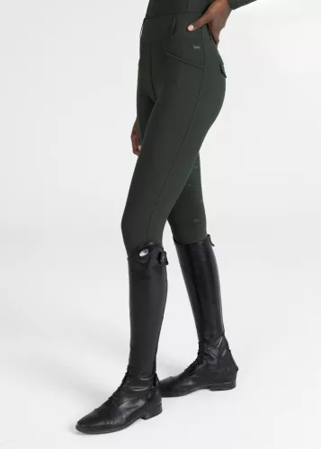 MAXIMILIAN Pro Riding Leggings (Full Grip) - Hunter Green, L