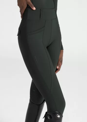 MAXIMILIAN Pro Riding Leggings (Full Grip) - Hunter Green, L
