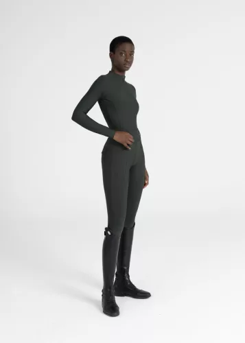 MAXIMILIAN Pro Riding Leggings (Full Grip) - Hunter Green, L