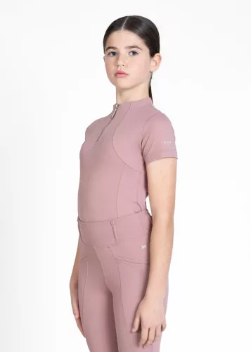 Maximilian YR Rövid Ujjú Alapréteg (rózsaszín taupe), 4XS (125 - 135 cm)