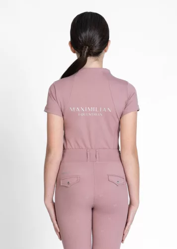 Maximilian YR Rövid Ujjú Alapréteg (rózsaszín taupe), 4XS (125 - 135 cm)