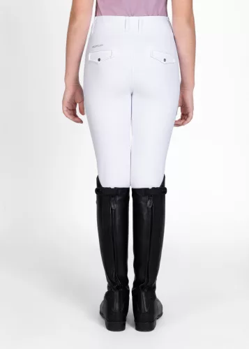 Maximilian YR Pro Lovaglónadrág (fehér), 5XS (115 - 125 cm)