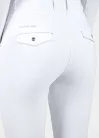 MAXIMILIAN YR Pro Riding Leggings (Full Grip) - White, 3XS