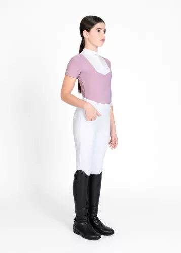 MAXIMILIAN YR Pro Riding Leggings (Full Grip) - White, 3XS
