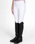 MAXIMILIAN YR Pro Riding Leggings (Full Grip) - White, 3XS