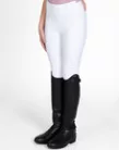 MAXIMILIAN YR Pro Riding Leggings (Full Grip) - White, 2XS
