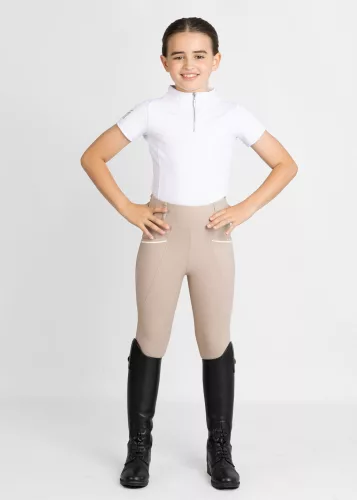 MAXIMILIAN YR Pro Riding Leggings (Full Grip) - Beige, 5XS