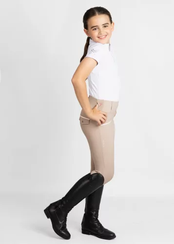 MAXIMILIAN YR Pro Riding Leggings (Full Grip) - Beige, 4XS