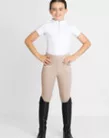 MAXIMILIAN YR Pro Riding Leggings (Full Grip) - Beige, 2XS
