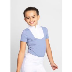 Maximilian YR Sienna Rövid Ujjú Versenypóló (íriszkék)