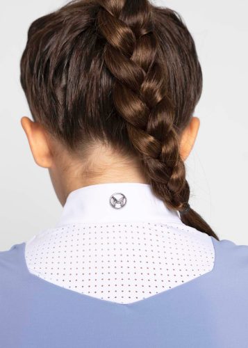 Maximilian YR Sienna Rövid Ujjú Versenypóló (íriszkék)