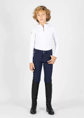 Maximilian YR Teljesítmény Lovagló Nadrág (tengerészkék)