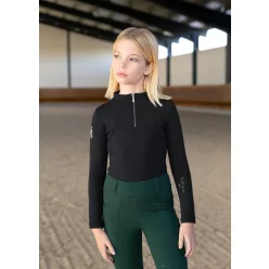   Maximilian YR Téli Hosszú Ujjú Alapréteg (fekete), 4XS (125 - 135 cm)